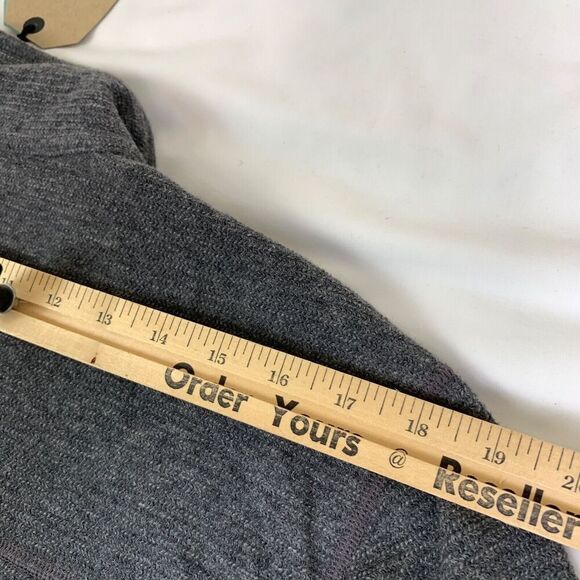 NWT prAna Henley Mens Large Gray Heather Long Sleeve Leonidas Wool - Picture 13 of 13